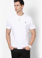 Parx White Henley T-Shirt
