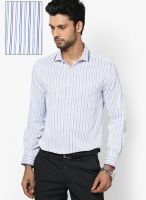 Peter England White Formal Shirt