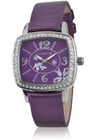 Playboy Bpb-1002-E Purple Analog Watch