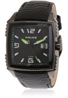 Police 13839Jsu/02 Black/Black Analog Watch