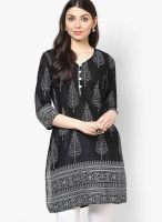 Riya Black Printed Kurtis