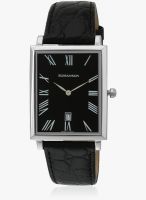 Romanson Tl6522cm1wa37w Black/Black Analog Watch