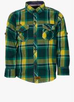 Ruff Green Casual Shirt