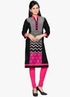 Salwar Studio Black Printed Kurtis
