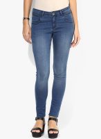 Sf Jeans By Pantaloons Blue Solid Jeans