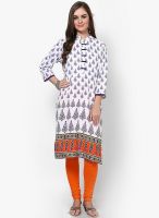 Shree Purple Printed Kurta