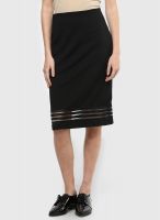 Sisley Black Pencil Skirt