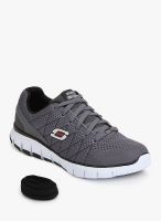Skechers Skech Flex Grey Running Shoes
