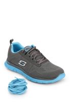 Skechers Sport - Flex Appeal Grey Running Shoes