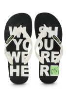 Sole Threads Heroin Black Flip Flops