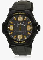 Sonata 77029Pp01 Grey/Black Digital Watch