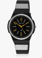 Sonata Na7979pp02 Black/Black Analog Watch