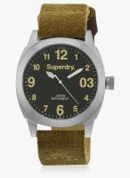 Super Dry Syg103tb Brown/Black Analog Watch