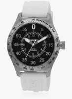 Super Dry Syg111w White/Black Analog Watch