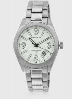 Swiss Eagle Field Se-9058-22 Silver/White Analog Watch