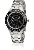 Timex E-Class Ti000F90900 Silver/Black Analog Watch