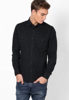 United Colors of Benetton Black Casual Shirt