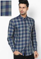 VOI Blue Casual Shirt