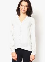 Vero Moda Full Sleeve White Shirt