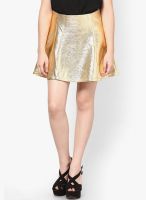 Vero Moda Golden Flared Skirt