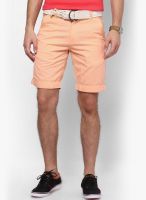 WYM Solid Peach Shorts