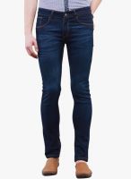 Yepme Solid Navy Blue Slim Fit Jeans