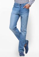 Yepme Washed Light Blue Slim Fit Jeans