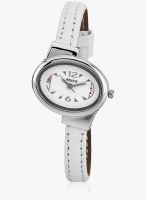 Adine AD-701 White/White Analog Watch
