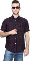 Allen Solly Men's Checkered Casual Black Shirt