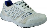 Azazo Running Shoes(White, Blue)