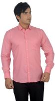 Baaamboos Men's Solid Formal Red Shirt