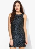 Candies By Pantaloons Blue Colored Solid Bodycon Dress