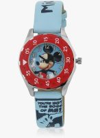 Disney Aw100225 Blue/White Analog Watch