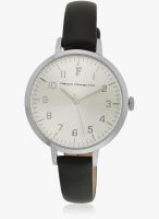 FCUK Fc1248bwj-Fcuk Black/Silver Analog Watch