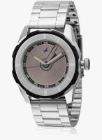 Fastrack 3099Sm01-Dc605 Silver/Grey Analog Watch