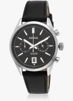 Fossil Ch2972-C Black/Black Chronograph Watch
