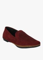 Get Glamr Red Loafers