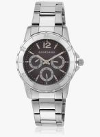 Giordano Gx2636-11 Silver/Black Analog Watch