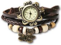 H.P.D Butterfly Vintage Butterfly Analog Watch - For Girls, Women