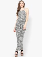 Harpa Black Printed Jumpsuit