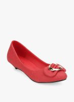 J Collection Red Belly Shoes