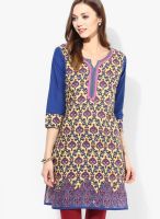 Jaipur Kurti Yellow Printed Kurtis