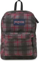 JanSport Superbreak 25 L Backpack(Red Tape Knit Plaid)