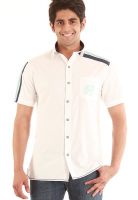 Jogur White Casual Shirts