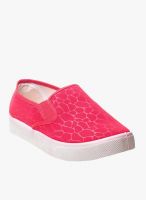 Nell Red Casual Sneakers