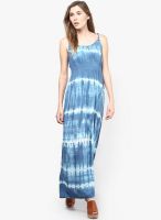 Only Blue Colored Printed Maxi Dress