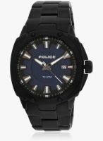 Police Pl13892jsb03mj Two Tone/Blue Analog Watch