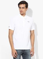 Puma Essential Golf White Polo T Shirt