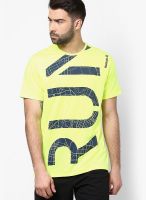 Reebok Green Crew Neck T Shirt