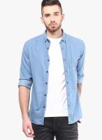 Selected Blue Slim Fit Casual Shirt